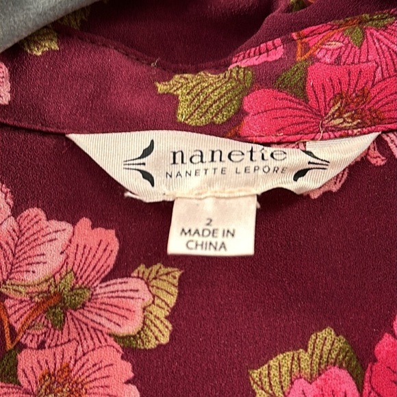 Nanette Lepore, floral print dress Size 2 - Picture 4 of 7